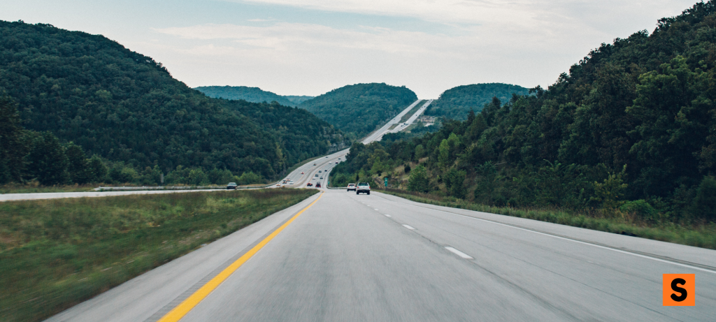 self-on-road